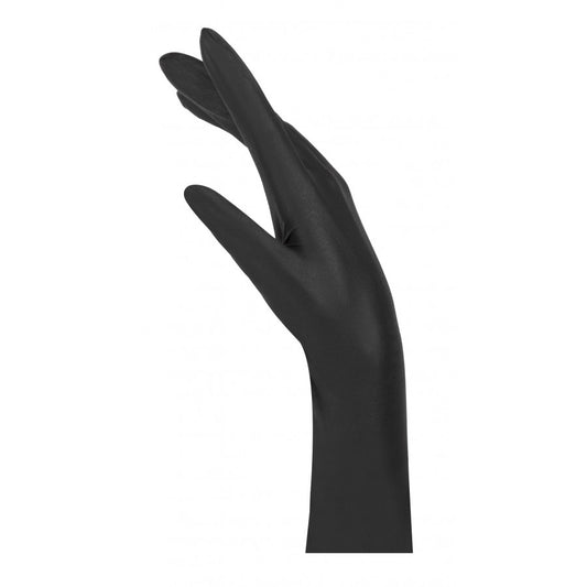 Γάντια Latex Soft Care NERO χωρίς πούδρα - μαύρα (100τεμ) - 110_204